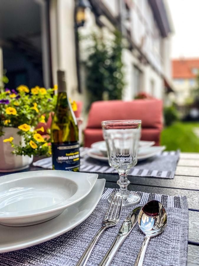 Am Mathildenbrunnen Gross Daire Quedlinburg Dış mekan fotoğraf